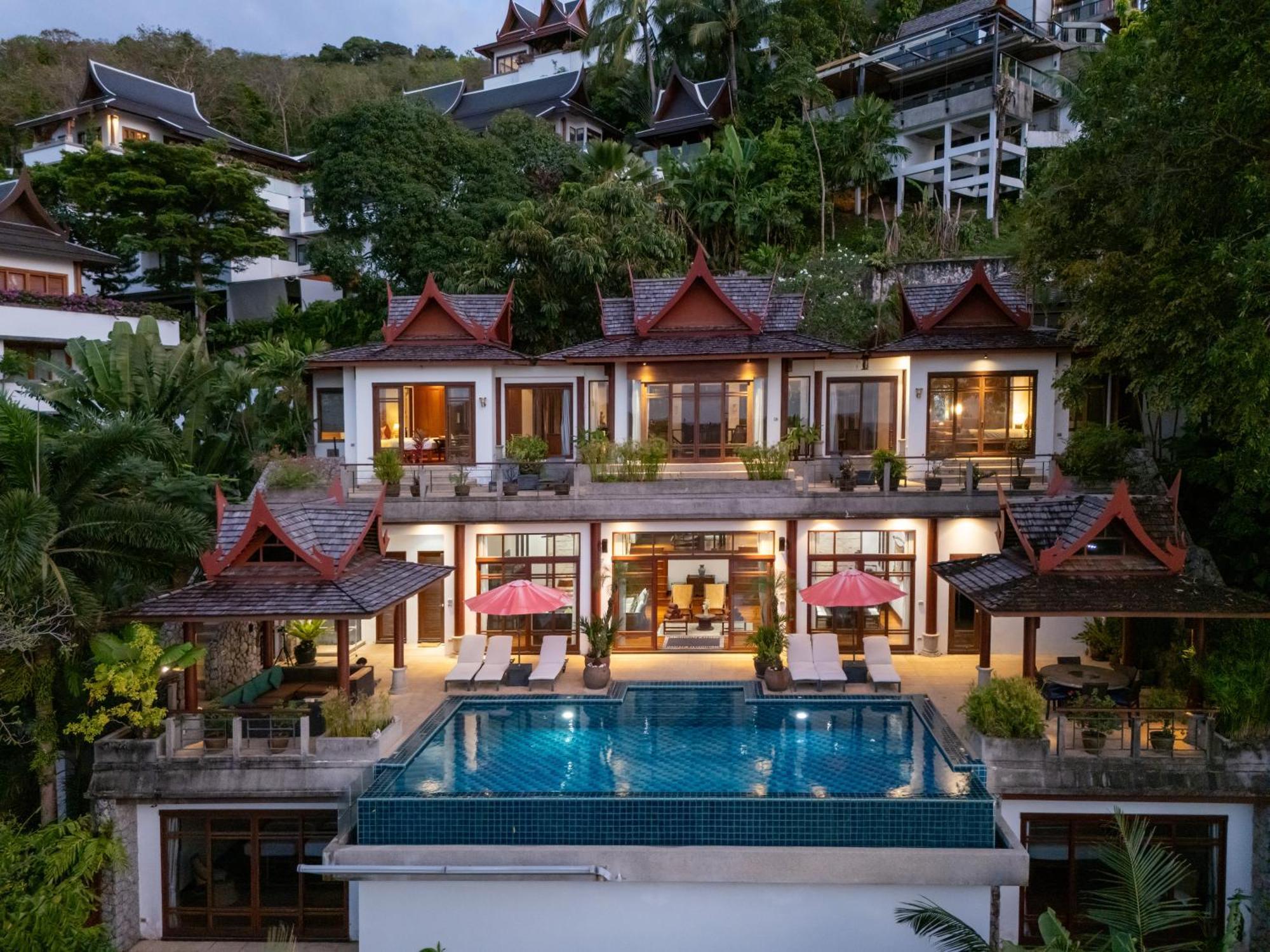 Surin Luxurious 6Br Private Swimming Pool Stunning Sunset Villa Phuket Eksteriør bilde