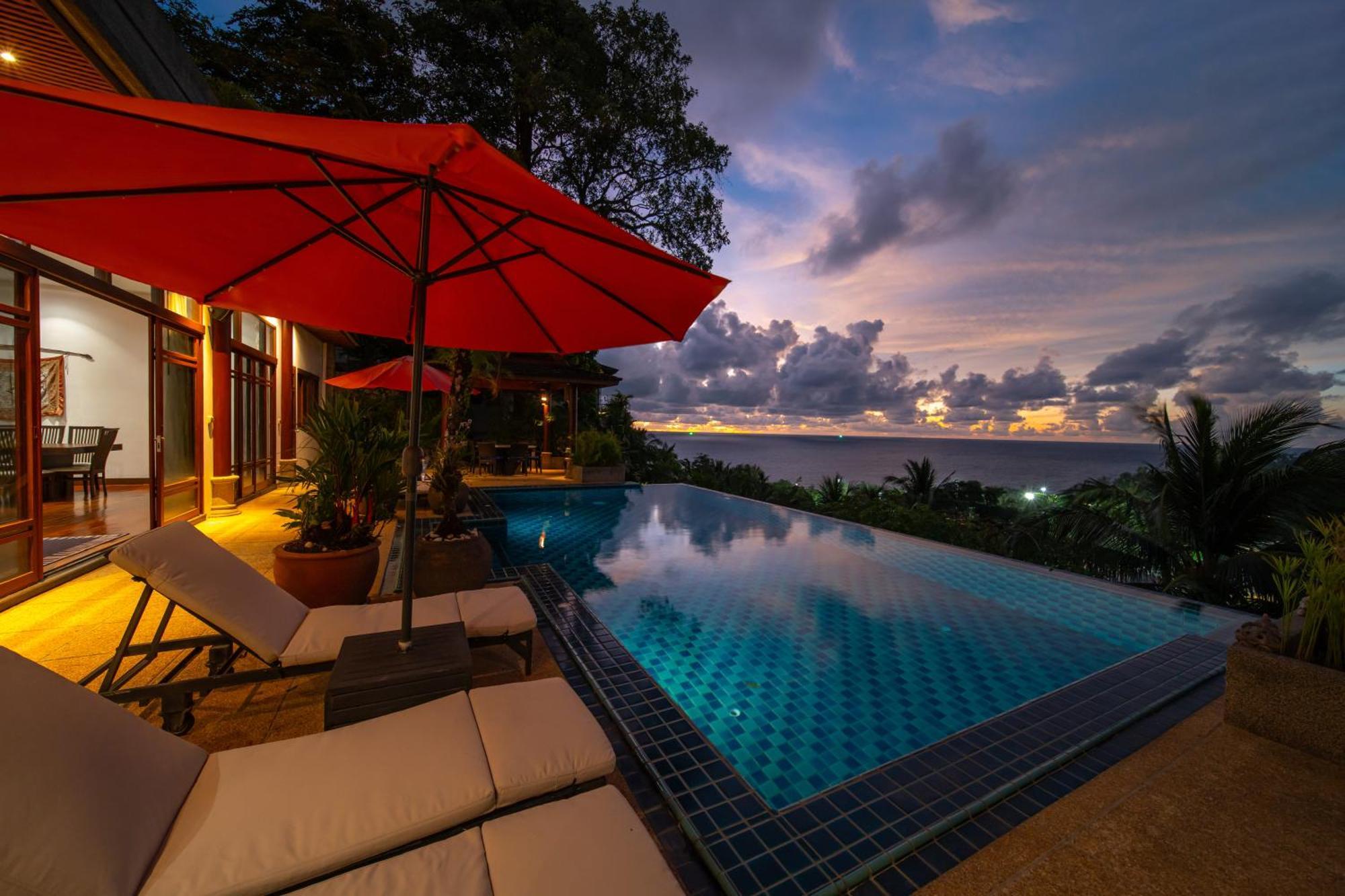 Surin Luxurious 6Br Private Swimming Pool Stunning Sunset Villa Phuket Eksteriør bilde