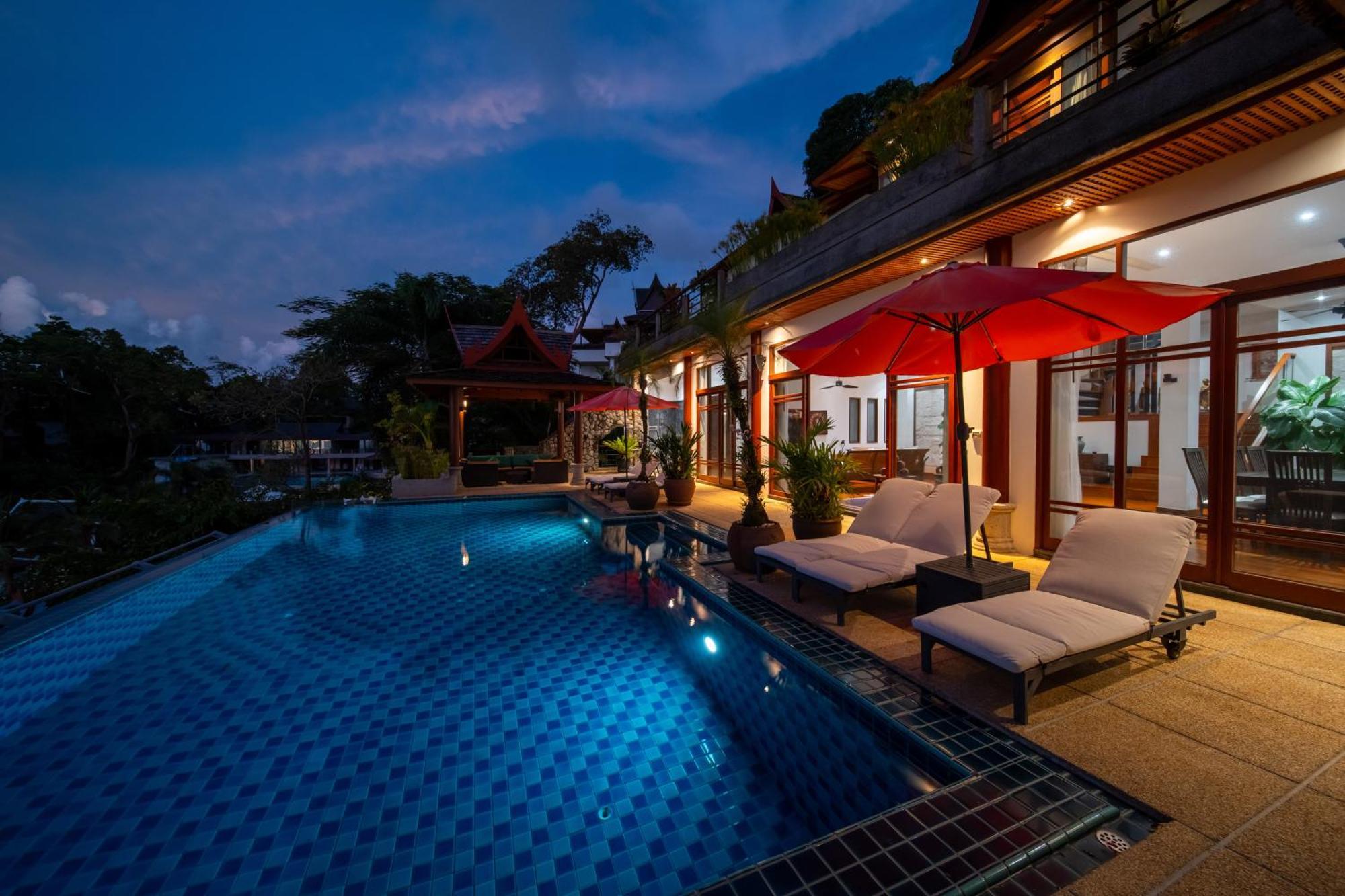 Surin Luxurious 6Br Private Swimming Pool Stunning Sunset Villa Phuket Eksteriør bilde