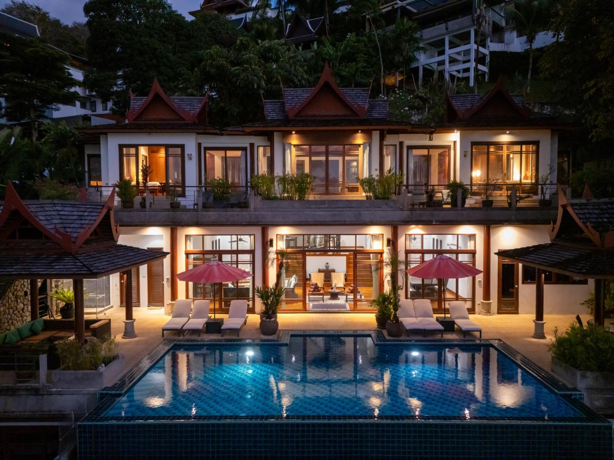 Surin Luxurious 6Br Private Swimming Pool Stunning Sunset Villa Phuket Eksteriør bilde