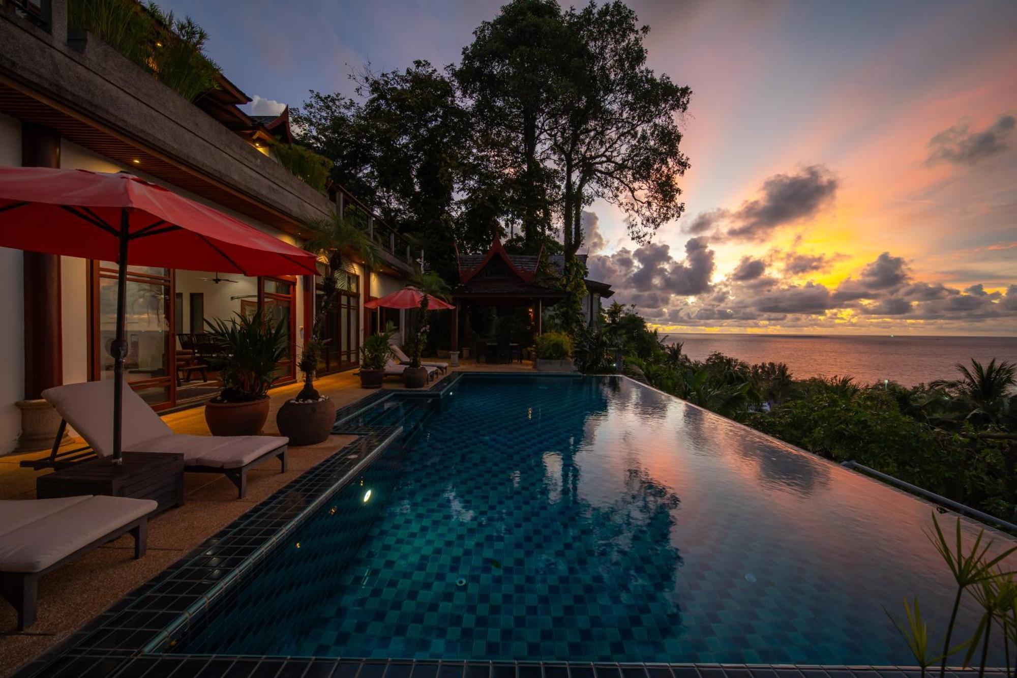 Surin Luxurious 6Br Private Swimming Pool Stunning Sunset Villa Phuket Eksteriør bilde