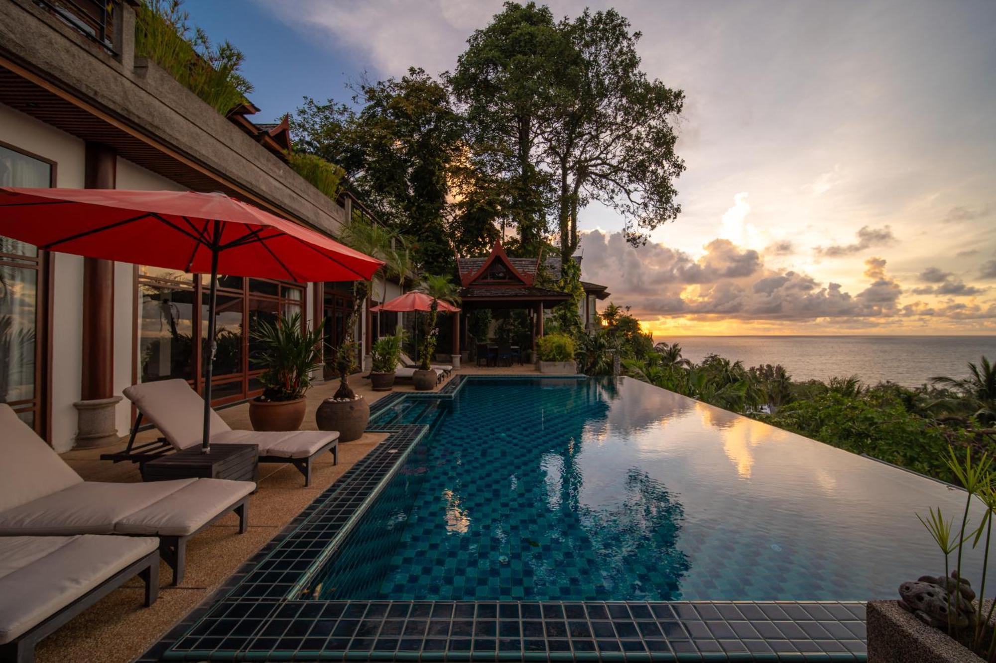 Surin Luxurious 6Br Private Swimming Pool Stunning Sunset Villa Phuket Eksteriør bilde