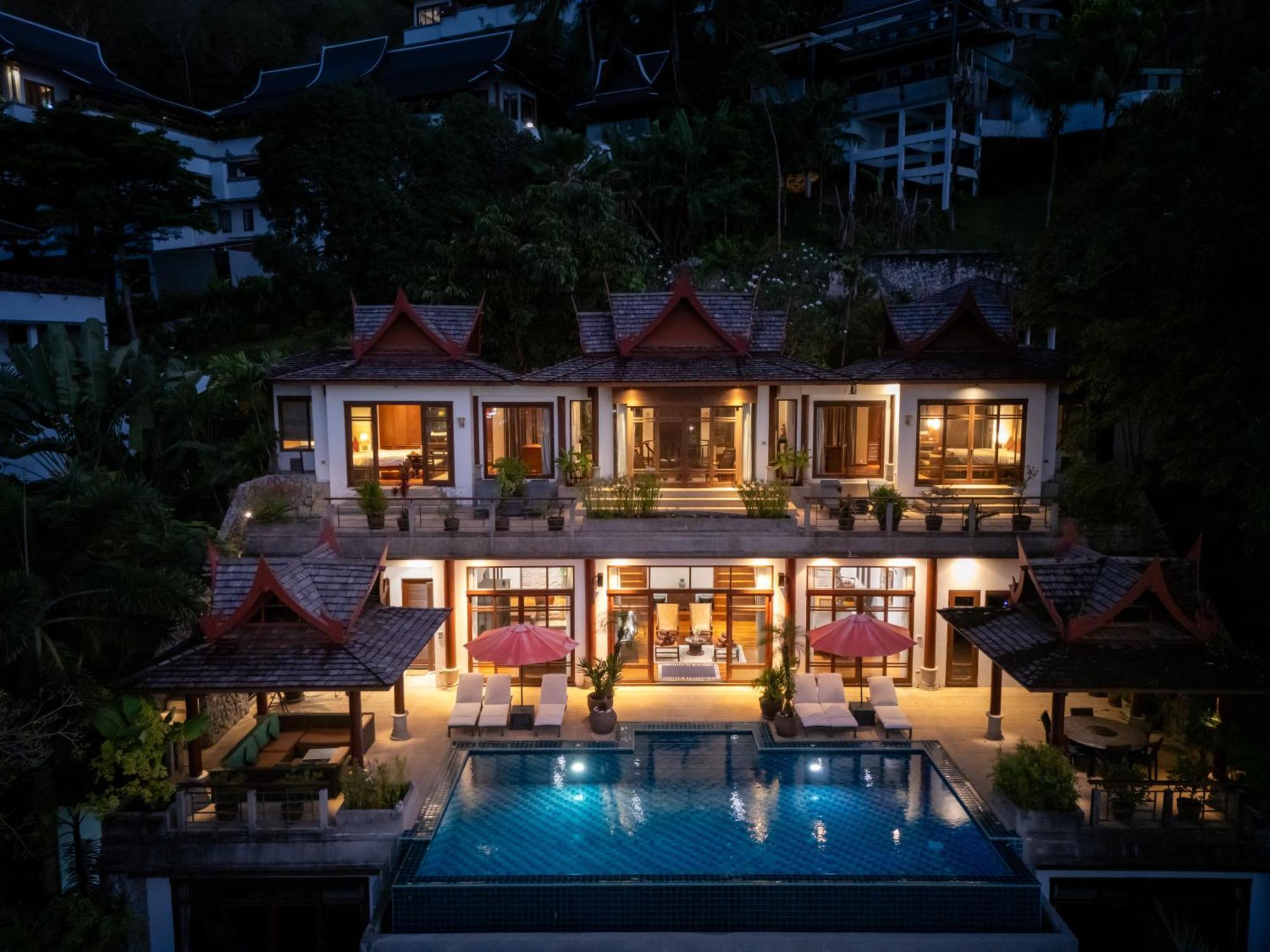 Surin Luxurious 6Br Private Swimming Pool Stunning Sunset Villa Phuket Eksteriør bilde