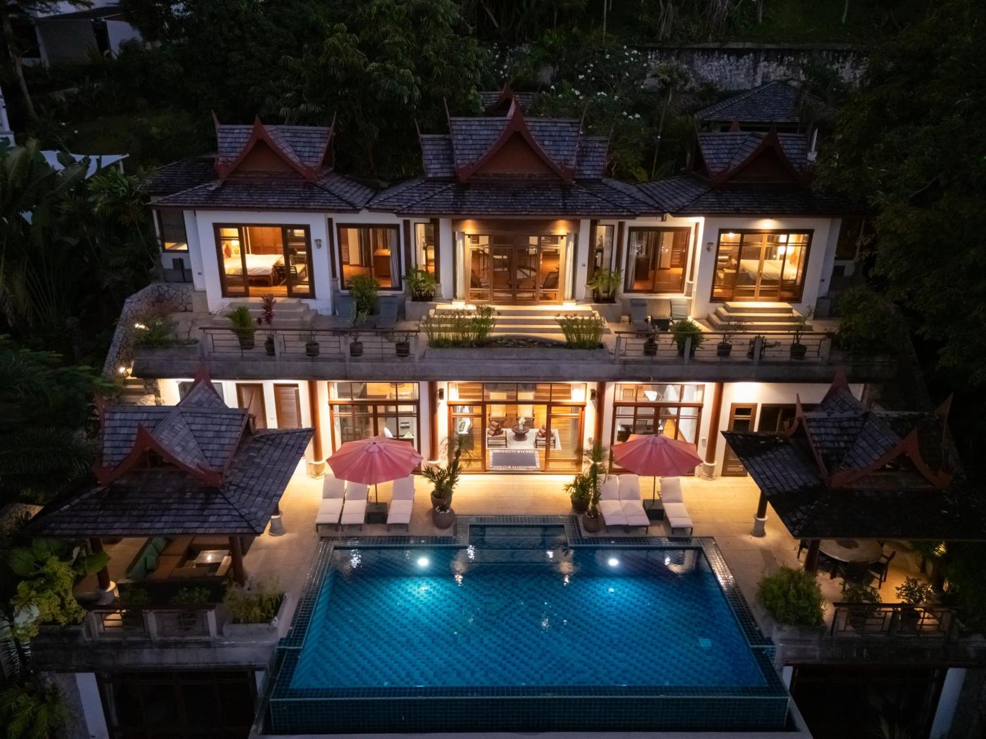 Surin Luxurious 6Br Private Swimming Pool Stunning Sunset Villa Phuket Eksteriør bilde